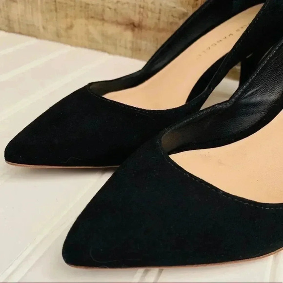 LOEFFLER RANDALL SUEDE JOLIE PUMP BLACK KID - Picture 8 of 8